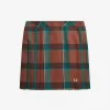 Fuste plisate din tartan pentru femei Fuste plisate din tartan pentru femei
