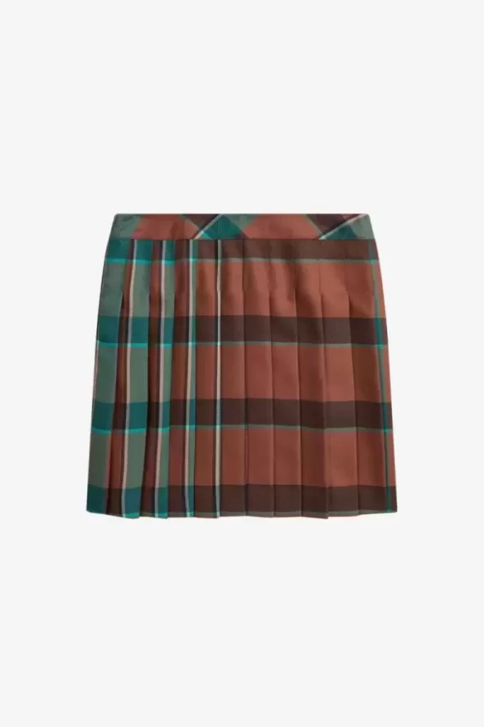 Fuste plisate din tartan pentru femei Fuste plisate din tartan pentru femei