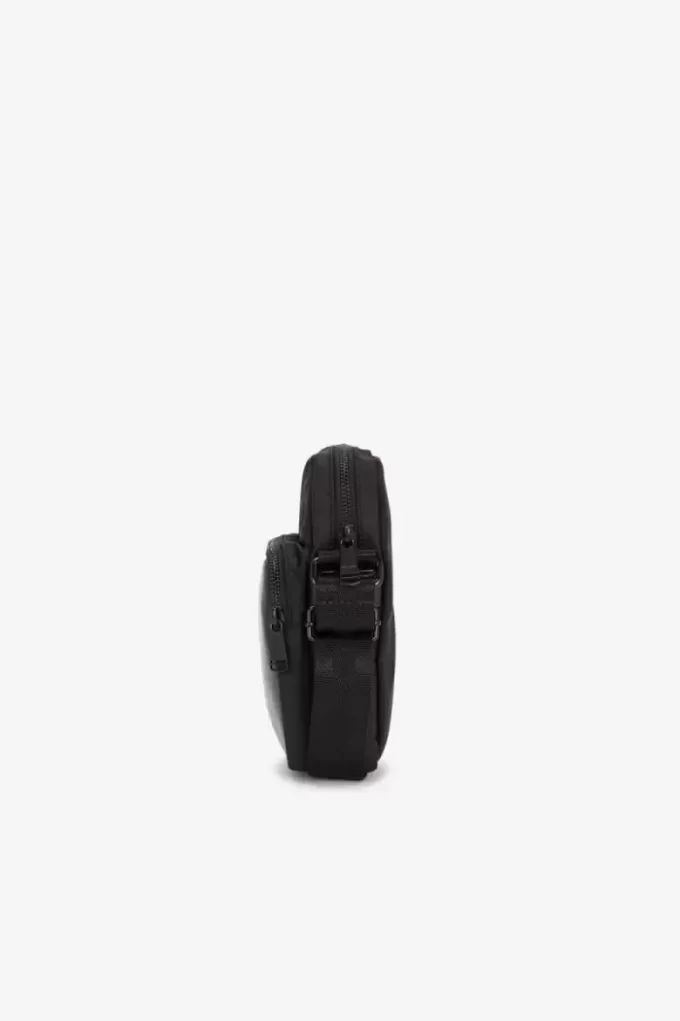 Genți laterale pentru bărbați din piele twill din nailon Genți laterale pentru bărbați din piele twill din nailon