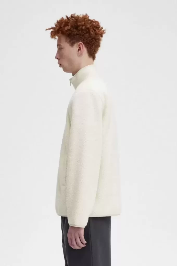 Hanorace cu fermoar Borg Fleece pentru bărbați Hanorace cu fermoar Borg Fleece pentru bărbați