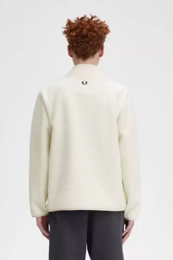 Hanorace cu fermoar Borg Fleece pentru bărbați Hanorace cu fermoar Borg Fleece pentru bărbați
