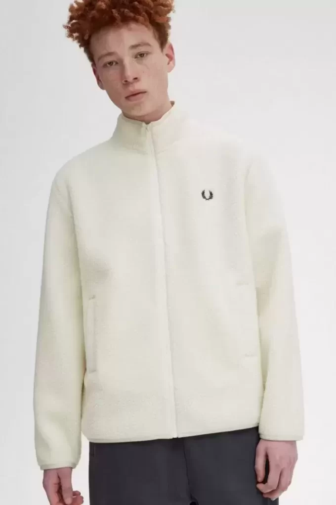 Hanorace cu fermoar Borg Fleece pentru bărbați Hanorace cu fermoar Borg Fleece pentru bărbați