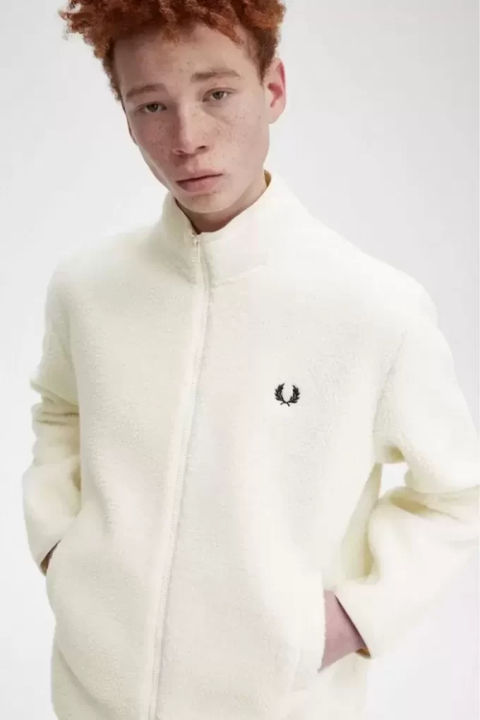 Hanorace cu fermoar Borg Fleece pentru bărbați Hanorace cu fermoar Borg Fleece pentru bărbați