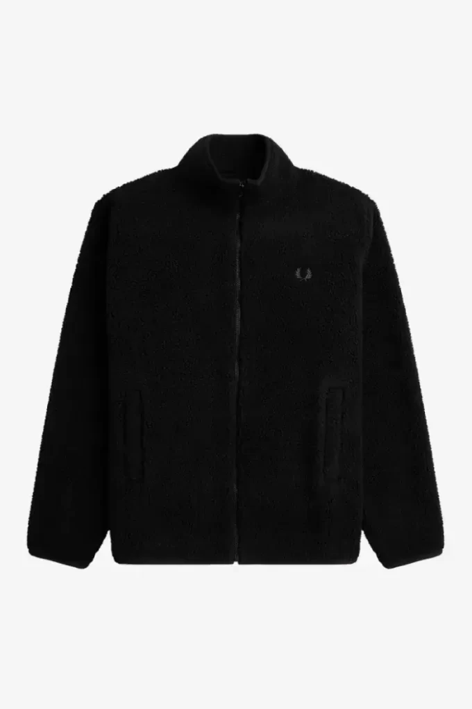 Hanorace cu fermoar Borg Fleece pentru bărbați Hanorace cu fermoar Borg Fleece pentru bărbați