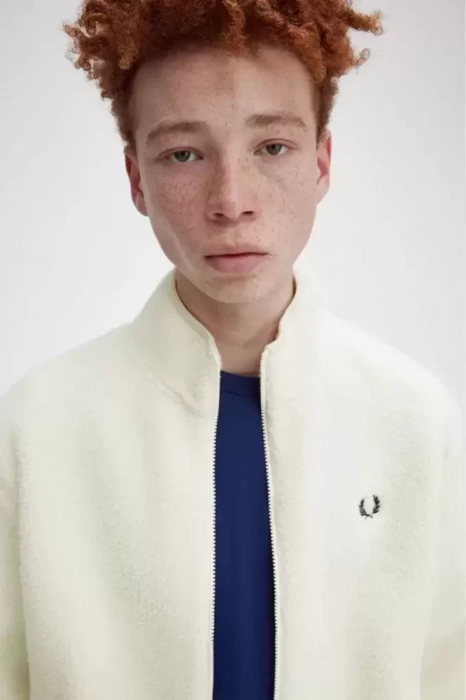Hanorace cu fermoar Borg Fleece pentru bărbați Hanorace cu fermoar Borg Fleece pentru bărbați