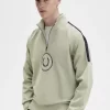 Hanorace pentru bărbați cu fermoar pe jumătate, cu logo-ul Circle Branding Hanorace pentru bărbați cu fermoar pe jumătate, cu logo-ul Circle Branding