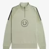 Hanorace pentru bărbați cu fermoar pe jumătate, cu logo-ul Circle Branding Hanorace pentru bărbați cu fermoar pe jumătate, cu logo-ul Circle Branding