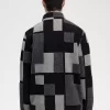 Hanorace Pixel Borg Fleece pentru bărbați