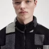 Hanorace Pixel Borg Fleece pentru bărbați
