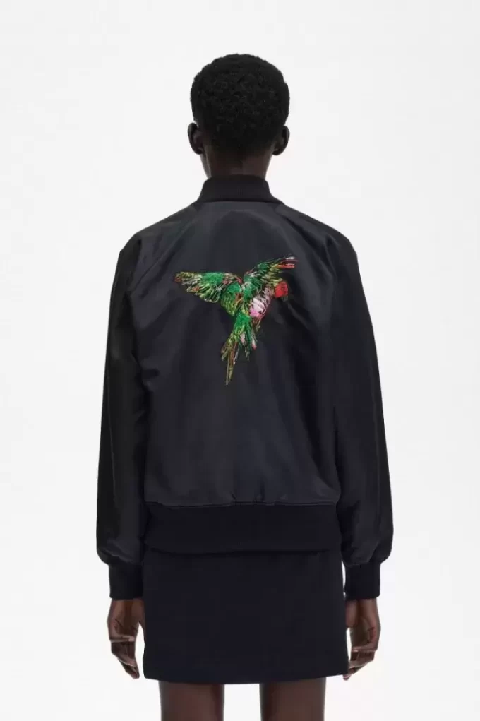 Jachete bomber brodate pentru femei Jachete bomber brodate pentru femei