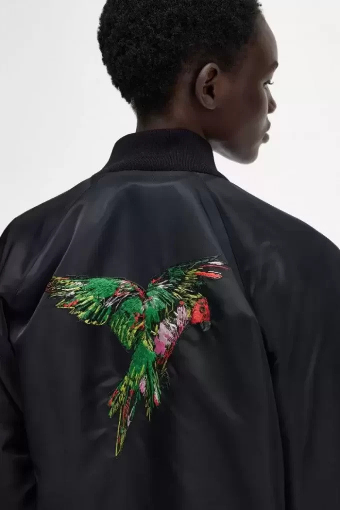 Jachete bomber brodate pentru femei Jachete bomber brodate pentru femei