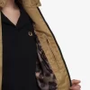 Jachete de damă cu căptușeală imprimată și fermoar
