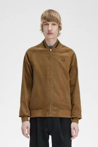 Jachete de tenis Waffle Cord Bomber pentru bărbați