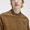 Jachete de tenis Waffle Cord Bomber pentru bărbați Jachete de tenis Waffle Cord Bomber pentru bărbați