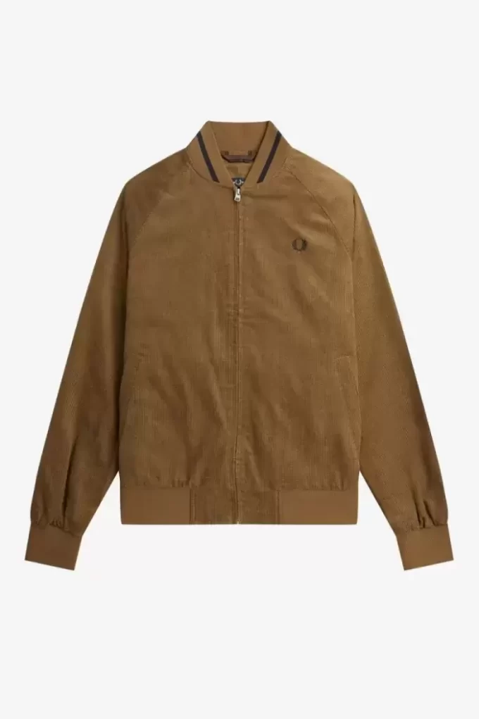 Jachete de tenis Waffle Cord Bomber pentru bărbați Jachete de tenis Waffle Cord Bomber pentru bărbați