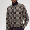 Jachete de trening Glitch Tartan pentru bărbați Jachete de trening Glitch Tartan pentru bărbați