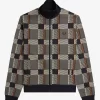 Jachete de trening Glitch Tartan pentru bărbați Jachete de trening Glitch Tartan pentru bărbați
