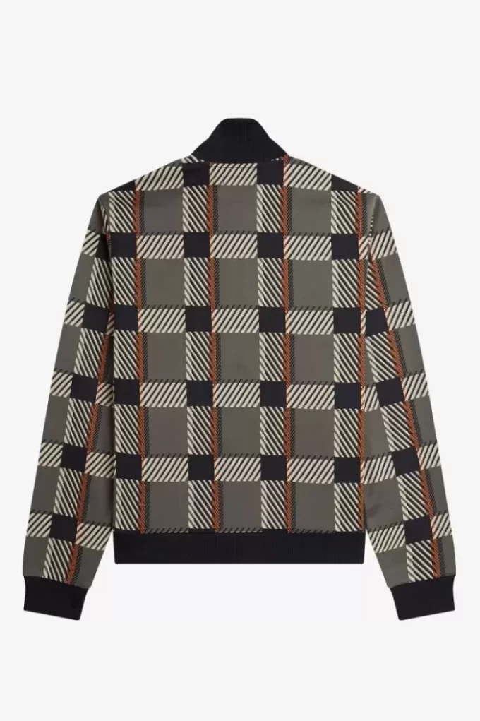 Jachete de trening Glitch Tartan pentru bărbați Jachete de trening Glitch Tartan pentru bărbați