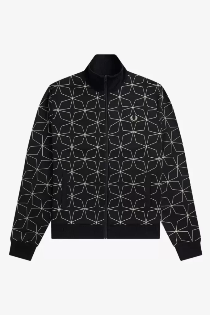 Jachete de trening pentru bărbați cu imprimeu geometric Jachete de trening pentru bărbați cu imprimeu geometric