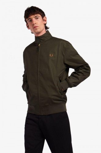 Jachete Harrington din bumbac cerat