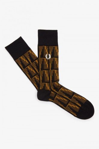 Șosete cu model Jacquard