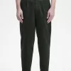 Pantaloni bărbătești conici cu cord tip waffle Pantaloni bărbătești conici cu cord tip waffle