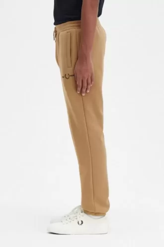 Pantaloni de trening brodați pentru bărbați