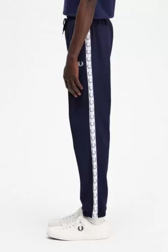 Pantaloni de trening cu bandă adezivă pentru bărbați