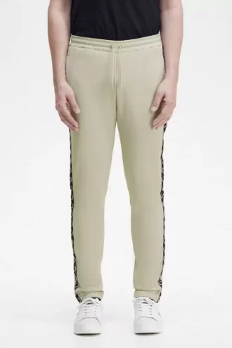 Pantaloni de trening cu bandă adezivă pentru bărbați