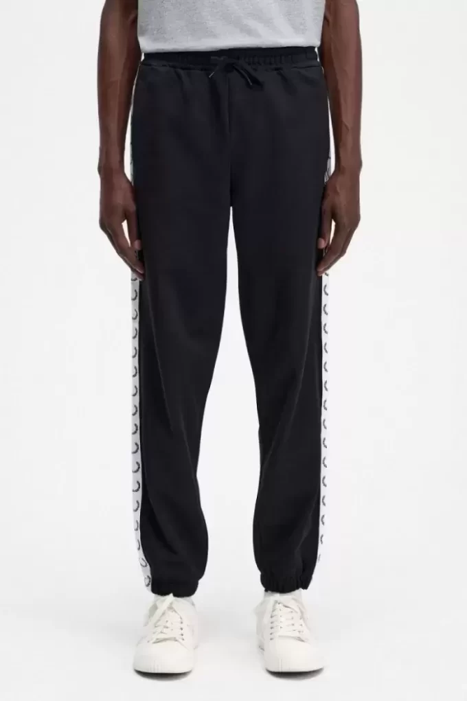 Pantaloni de trening cu bandă adezivă pentru bărbați Pantaloni de trening cu bandă adezivă pentru bărbați