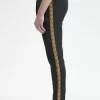 Pantaloni de trening cu bandă adezivă pentru bărbați Pantaloni de trening cu bandă adezivă pentru bărbați