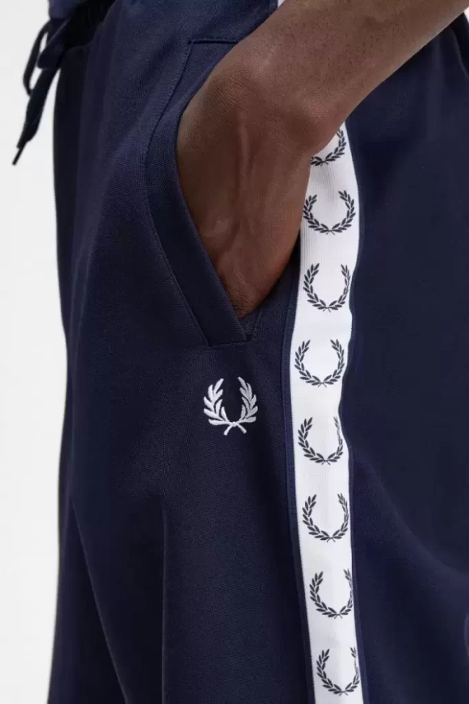 Pantaloni de trening cu bandă adezivă pentru bărbați Pantaloni de trening cu bandă adezivă pentru bărbați