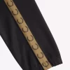 Pantaloni de trening cu bandă adezivă pentru bărbați Pantaloni de trening cu bandă adezivă pentru bărbați