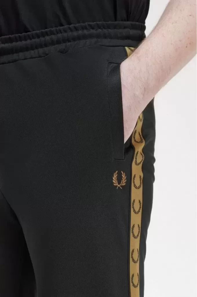 Pantaloni de trening cu bandă adezivă pentru bărbați Pantaloni de trening cu bandă adezivă pentru bărbați