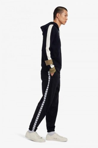 Pantaloni de trening cu bandă Fred Perry