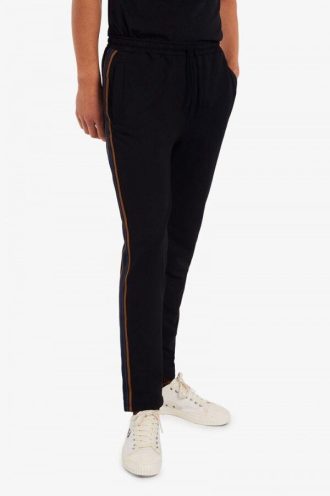 Pantaloni de trening cu bandă în dungi