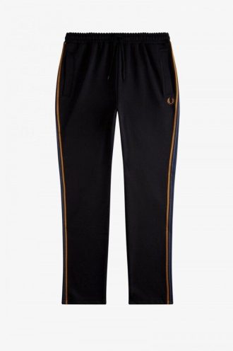 Pantaloni de trening cu bandă în dungi