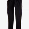 Pantaloni de trening cu bandă în dungi Pantaloni de trening cu bandă în dungi
