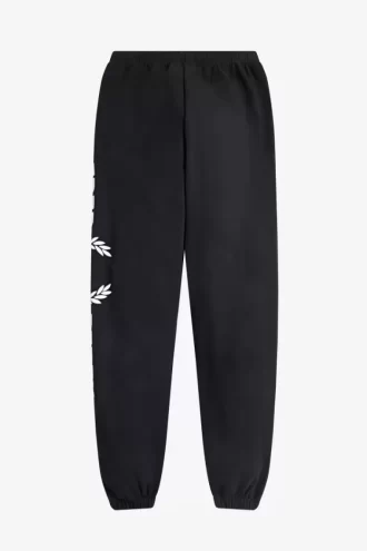 Pantaloni de trening cu logo grafic pentru femei