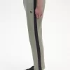 Pantaloni de trening pentru bărbați cu bandă în relief Pantaloni de trening pentru bărbați cu bandă în relief