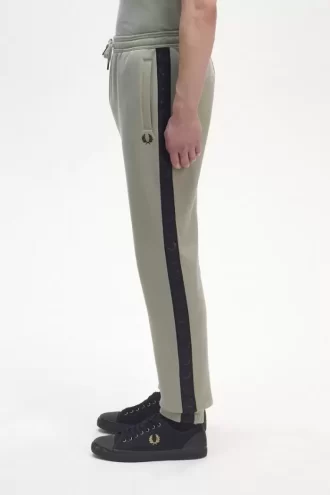 Pantaloni de trening pentru bărbați cu bandă în relief