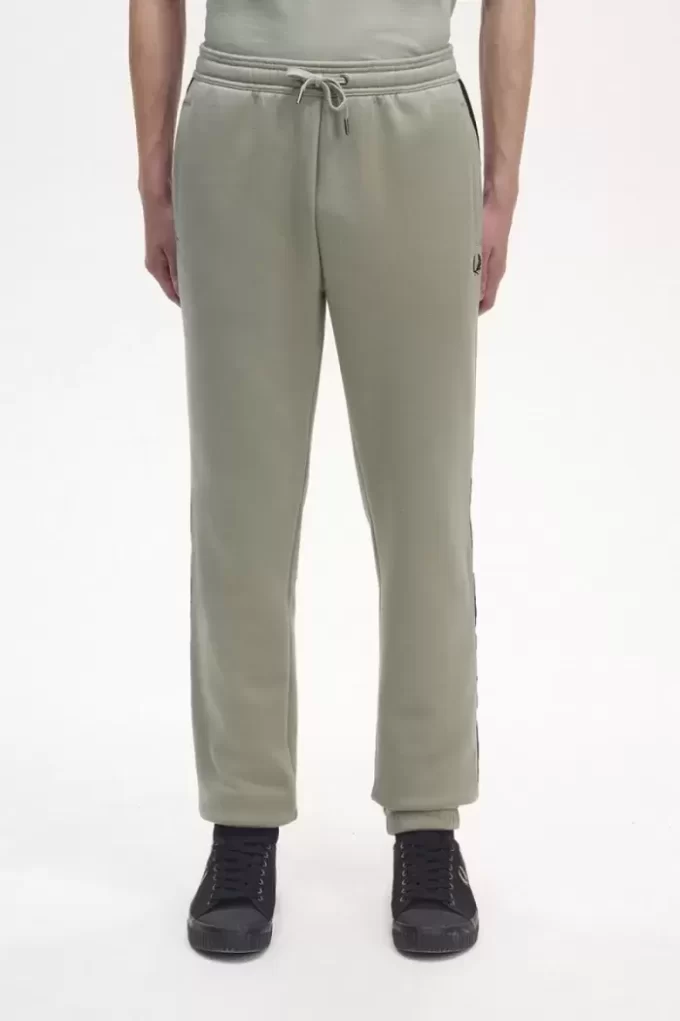 Pantaloni de trening pentru bărbați cu bandă în relief Pantaloni de trening pentru bărbați cu bandă în relief