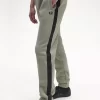 Pantaloni de trening pentru bărbați cu bandă în relief Pantaloni de trening pentru bărbați cu bandă în relief