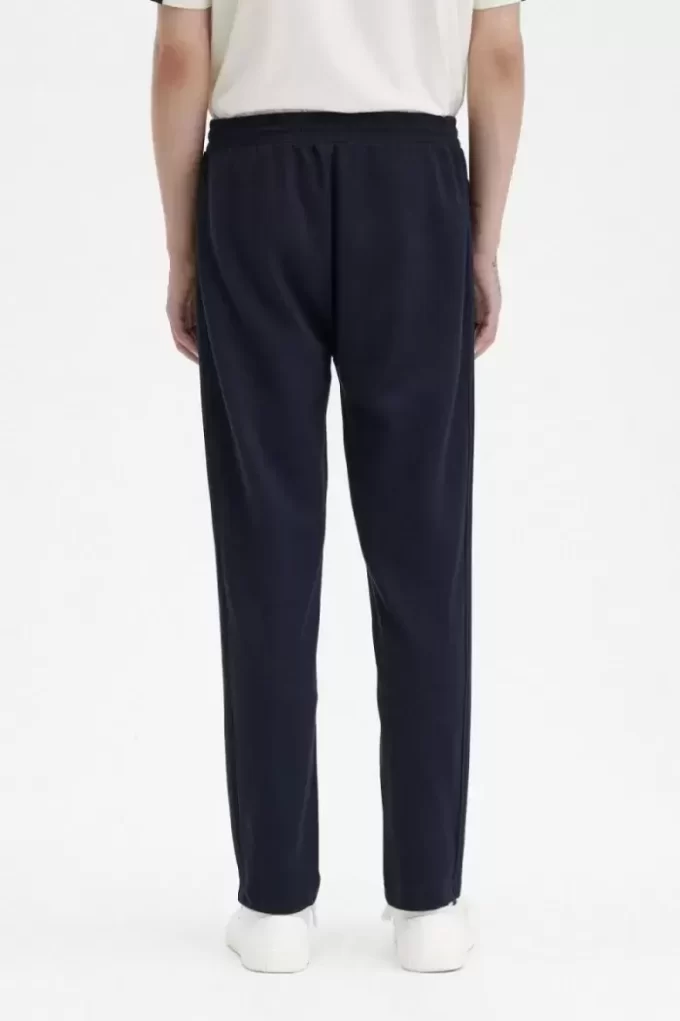 Pantaloni de trening tricotați cu bandă adezivă pentru bărbați Pantaloni de trening tricotați cu bandă adezivă pentru bărbați