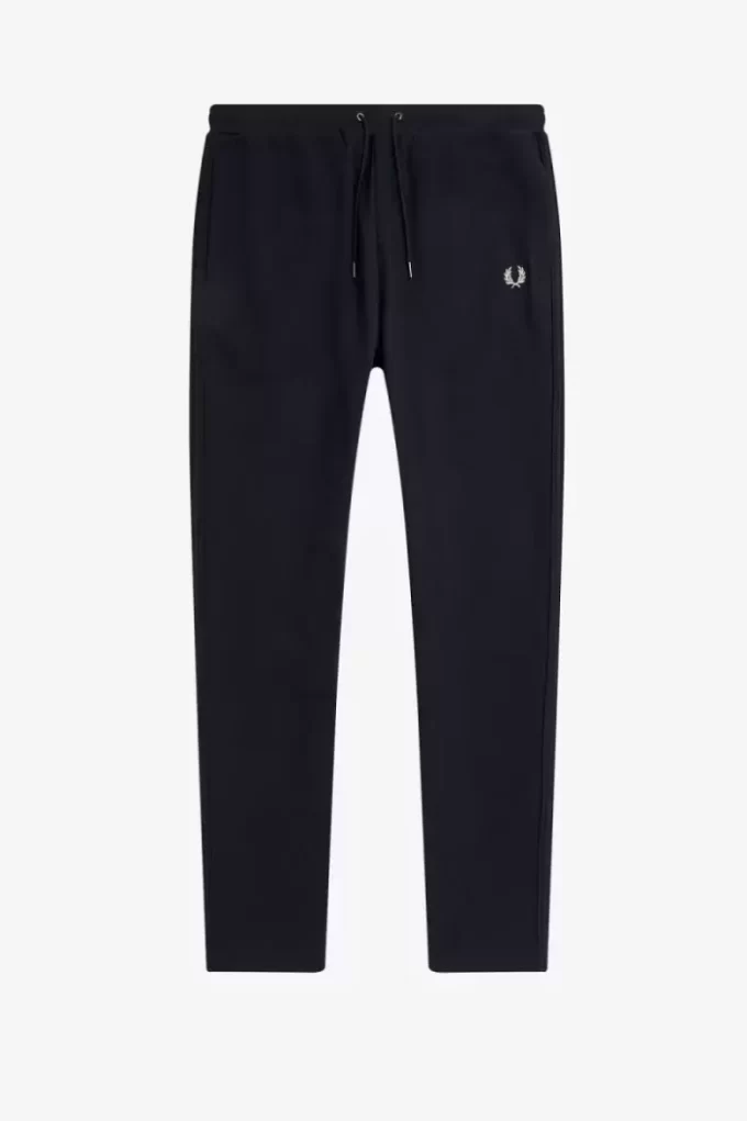 Pantaloni de trening tricotați cu bandă adezivă pentru bărbați Pantaloni de trening tricotați cu bandă adezivă pentru bărbați