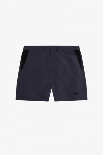 Pantaloni scurți de baie cu panouri contrastante
