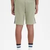 Pantaloni scurți de trening cu bandă în relief pentru bărbați Pantaloni scurți de trening cu bandă în relief pentru bărbați
