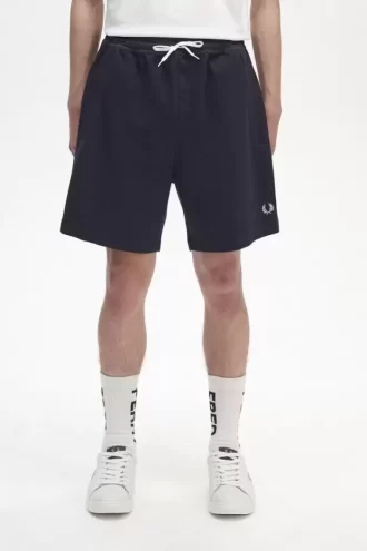Pantaloni scurți pentru bărbați din tricot inversat