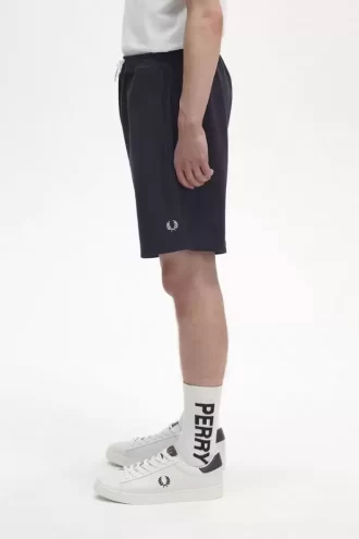 Pantaloni scurți pentru bărbați din tricot inversat