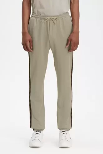 Pantaloni sport cu bandă contrastantă pentru bărbați